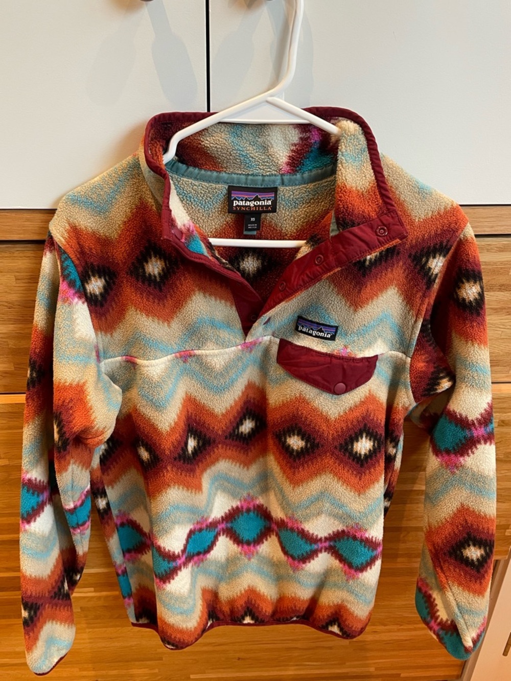 Patagonia Snap-T Synchilla Fleece Pullover - Multicolor Aztec